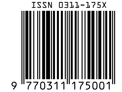 ISSN barcode for ISSN 0311-175X with issue variant 00: an EAN-13 starting with 977.