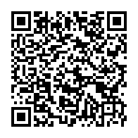 QR code for a long link with three tracking parameters, with many more modules than the short link.